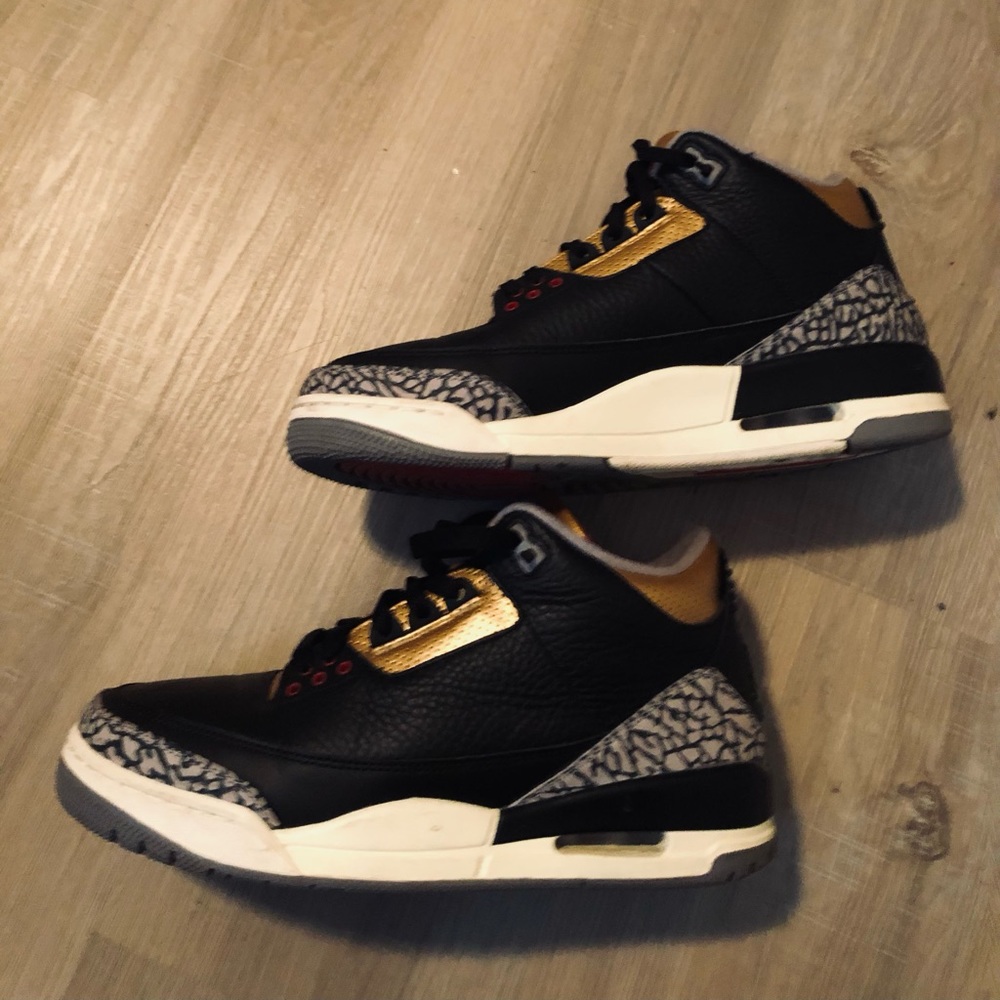 Jordan 3 Gold Cement